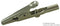 KEYSTONE 5048 ALLIGATOR CLIP, LARGE, 11.3MM