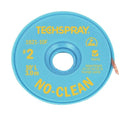 Techspray 1821-10F 1821-10F Desoldering Braid 10 ft x 1.4 mm Flux Coated Copper No Clean New