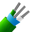 Labfacility XF-1316-FAR Thermocouple Cable Type K (VX) IEC PVC Insulated &amp; Screened 7/0.2 mm 25 m