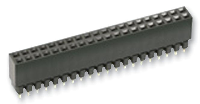 Harwin M20-6112045 M20-6112045 PCB Receptacle Board-to-Board 2.54 mm 2 Rows 40 Contacts Through Hole Mount M20