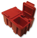 Licefa SMD-BOX N2-2-2-6-6 SMD Box Non-Conductive Plastic 19mm Height 42.5mm Width 30mm Depth