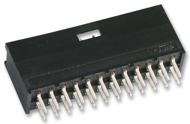 AMP - TE Connectivity 280384-2 280384-2 Pin Header Shrouded Wire-to-Board 2.54 mm 2 Rows 8 Contacts Through Hole Straight
