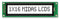 MIDAS MC11615A6W-FPTLW-V2 Alphanumeric LCD, 16 x 1, Black on White, 5V, English, Japanese, Transflective