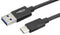 Ansmann 1700-0080 1700-0080 USB Cable Type A Plug to C 1.2 m 3.9 ft 3.0 Black