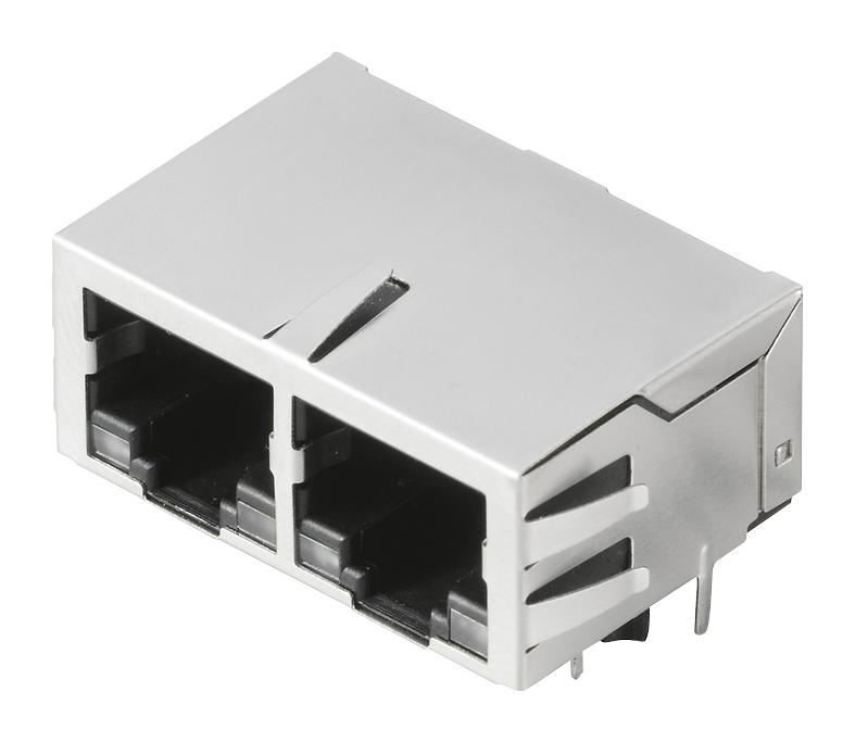 Weidmuller 2036510000 Modular Connector RJ45 Jack 1 x Port 8P8C Cat5e IP20 Through Hole Mount