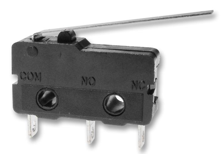 Camdenboss CSM40530A. CSM40530A. Microswitch Subminiature Long Lever Spdt Solder 5 A