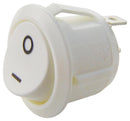 Multicomp PRO R13-112A5-02-WW-3A R13-112A5-02-WW-3A Rocker Switch On-Off Spst Non Illuminated Panel Mount White R13