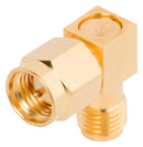 Amphenol SV Microwave 2994-6001 SMA Female TO Male Adapter R/A / Individual BAG 43AC7729