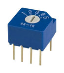 Nidec Copal Electronics SS-10-15SPE Rotary Switch Through Hole 5 Position 1 Pole 30 &deg; SS-10 Series