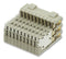 AMP - TE CONNECTIVITY 6469081-1 Connector, HM-Zd Series, Backplane, 60 Contacts, Receptacle, 2.5 mm, Press Fit