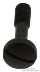 SCHROFF 21100-590 COLLAR SCREW, M2.5, BLACK, 100PCS