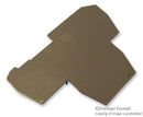 Entrelec - TE Connectivity 011849923 End Cover for Use With DIN Rail Terminal Blocks Grey