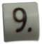 TE CONNECTIVITY 05801909 Wire Marker, Z Type, Push On Pre Printed, 9, Black, White, 2 mm