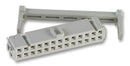 Harting 09 18 520 7813 09 7813 IDC Connector With Strain Relief Receptacle Female 2.54 mm 2 Row 20 Contacts Cable Mount