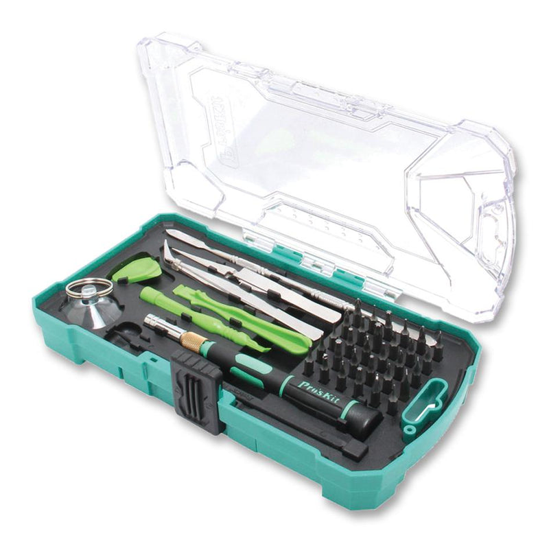 PROSKIT INDUSTRIES SD-9326M Electronic Tool Kit, Repair & Maintenance, Assorted Tools & Accessories, 40 Pieces