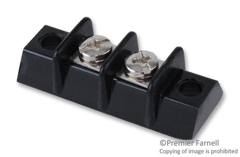MARATHON SPECIAL PRODUCTS 599-GP-2 TERMINAL BLOCK, BARRIER, 2 POSITION, 22-16AWG