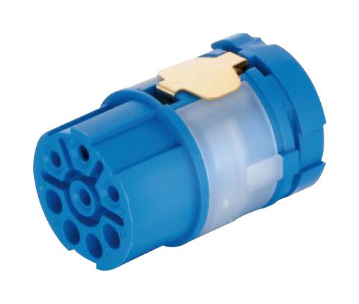Harting 09156063101 Circular Connector Insert Han 5 Contacts Socket Crimp