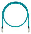 Panduit ISTPHCH5MTL Ethernet Cable Cat5e 5 m 16.4 ft RJ45 Plug to Teal Industrialnet Series