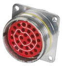 Cinch Connectivity Solutions CN0967C24G30P8-200 CN0967C24G30P8-200 Circular Connector CN0967 Wall Mount Receptacle 30 Contacts Crimp Pin Threaded 24-30