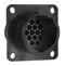 TE CONNECTIVITY 182917-1 Circular Connector, CPC Series 1, Panel Mount Receptacle, 4 Contacts, Thermoplastic Body