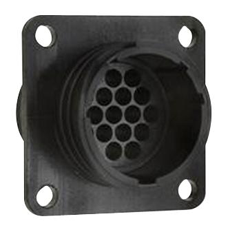TE CONNECTIVITY 182917-1 Circular Connector, CPC Series 1, Panel Mount Receptacle, 4 Contacts, Thermoplastic Body