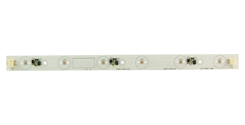 Intelligent LED Solutions ILS-ON06-HWWH-SD111. Module Oslon 80 6+ Strip Series Board + Hot White 2700 K 780 lm New