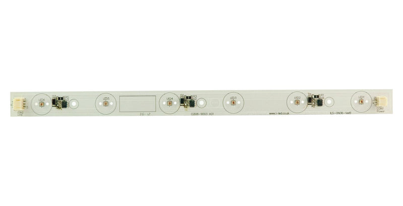 Intelligent LED Solutions ILS-ON06-TRGR-SD111. Module Oslon 80 6+ Strip Series Green 528 nm 672 lm New