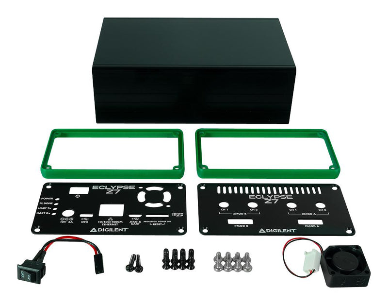 Digilent 250-132 250-132 Development Board Enclosure Kit Eclypse Z7 Black Aluminium