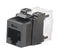 PANDUIT NK6X88MBU RJ45 CONNECTOR, JACK, 8P8C, CAT6A, BLU