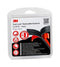 3M SJ387B BLACK 2.5M X 25MM Tape Hook &amp; Loop Dual Lock Series 2.5m Roll Length 25mm Width