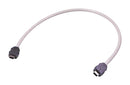 Harting 33481111A20050 Ethernet Cable IX 10Pos Plug 16.4 ft 5 m Grey