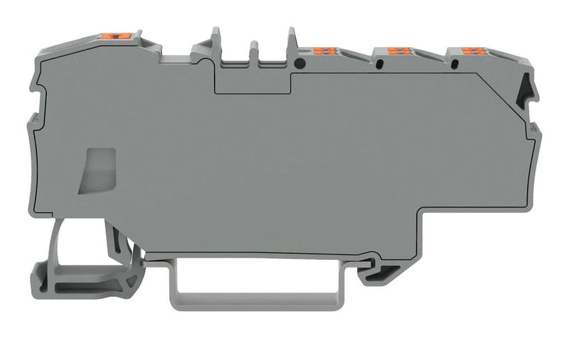 Wago 2206-8031 Terminal Block DIN Rail 7POS 8AWG New