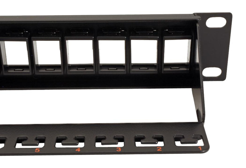 Secomp 26.11.0357 Patch Panel Keystone 24 Ports Cat6