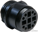 AMP - TE Connectivity 211825-2 211825-2 Circular Connector Plug Size 23 13 Position Free Hanging