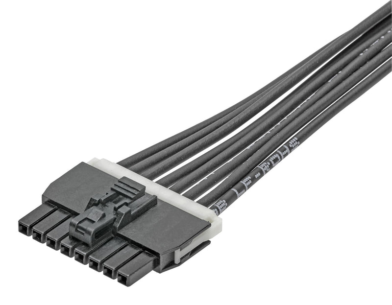 Molex 145130-0810 Cable Assy NANO-FIT 8P RCPT-RCPT 3.3FT