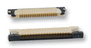 TE Connectivity 1-1734742-6 FFC / FPC Board Connector 0.5 mm 16 Contacts Receptacle Surface Mount