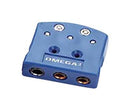 Omega OTP-T-F-ROHS Thermocouple Connector OPT Series 3 Prong Round Pin Type T Socket
