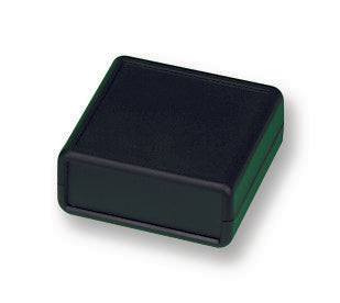 HAMMOND 1593JBK Plastic Enclosure, Recessed Top, Handheld, ABS, 66.25 mm, 27.5 mm