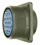 Amphenol Industrial AIT0-20-27SC AIT0-20-27SC Circular Connector AIT Series Wall Mount Receptacle 14 Contacts Crimp Socket Threaded 20-27