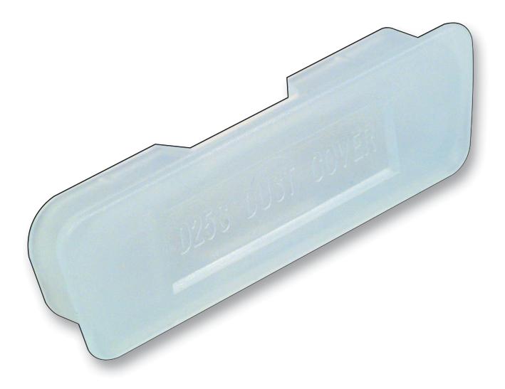 Multicomp PRO SPC15022 SPC15022 Dust Cap / Cover D Subminiature Connector Plastic Body