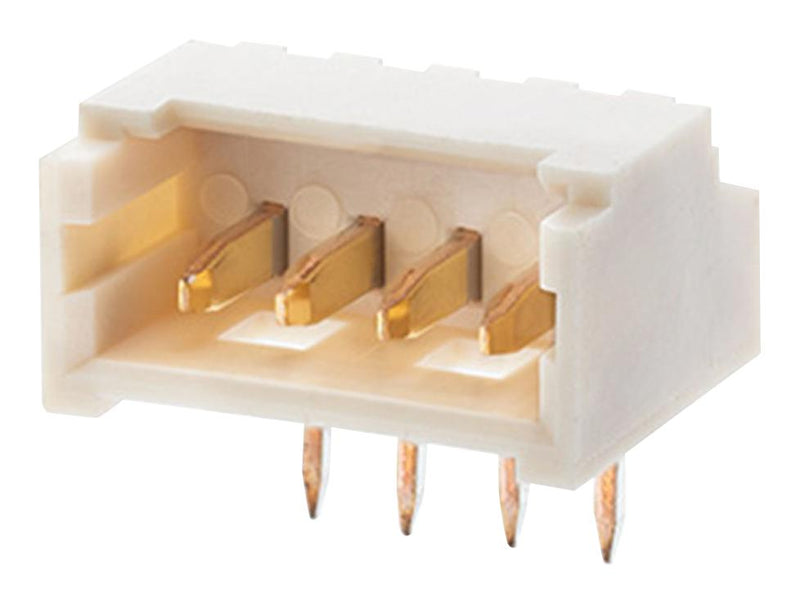 Molex 53048-1210 Pin Header Wire-to-Board 1.25 mm 1 Rows 12 Contacts Through Hole Right Angle