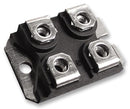 OHMITE TGHGCR0010FE Current Sense Through Hole Resistor, 1 mohm, 100 W, SOT-227, &plusmn; 1%, TGHG Series, Thick Film
