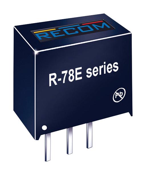 Recom Power R-78E9.0-0.5 Non Isolated POL DC/DC Converter ITE 1 Output 4.5 W 9 V 500 mA Fixed Through Hole
