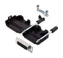 Amphenol ICC (COMMERCIAL PRODUCTS) L17DPPK15-BK+L77HDA26S D Sub Connector With Backshell HD26 26 Contacts Receptacle Solder DA L17DPPK-BK Series
