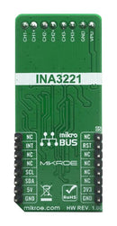 Mikroelektronika MIKROE-4126 MIKROE-4126 Click Board VCP Monitor 2 Measurements INA3221-Q1 I2C Mikrobus 3.3 V/5 V