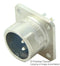 Jaeger 536004006 536004006 Circular Connector Rapid Series Panel Mount Receptacle 4 Contacts Solder Pin Metal Body