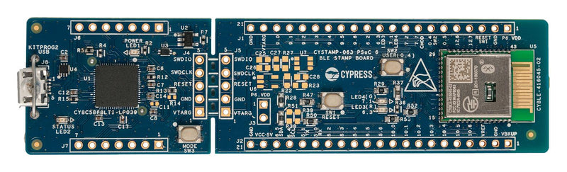 Cypress Semiconductor CY8CPROTO-063-BLE Evaluation Kit Psoc 6 MCU Prototyping BLE Module IoT