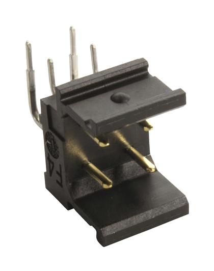 Harting 02519041202. Conn R/A Header 4POS 2ROW 5.08MM New