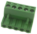 Multicomp PRO MC24377 MC24377 Terminal Block Pluggable 5 Position 24-12AWG