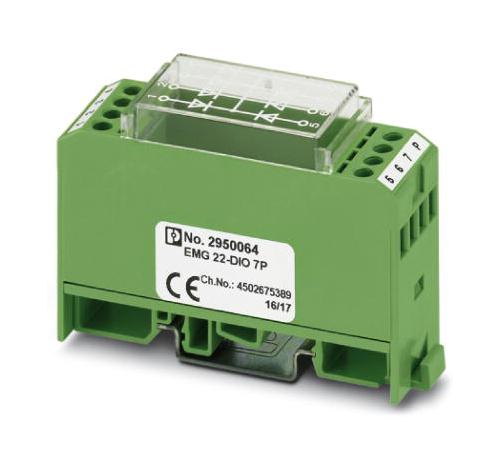Phoenix Contact EMG 22-DIO 7P Diode Block 7DIODE 0.7A Common Cathod